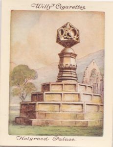 Queen Mary’s Sundial, Holyrood Palace Border Sundials