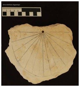 Oldest sundial found in Egypt Border Sundials