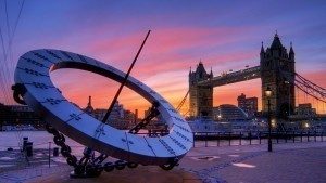 Timepiece,  Tower Bridge, London Border Sundials